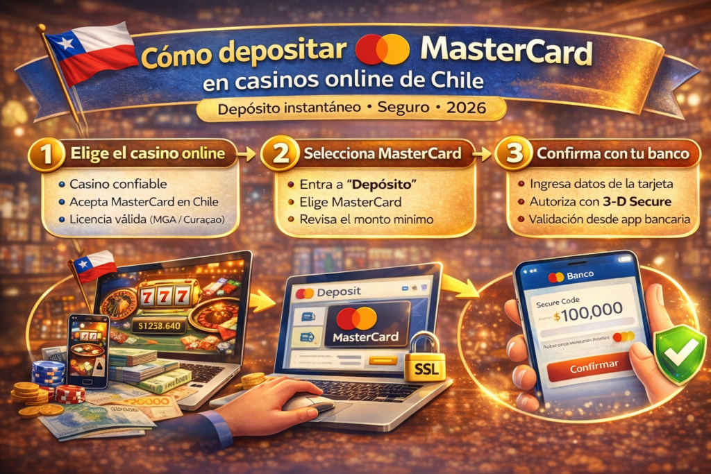 Casinos Online con MasterCard en Chile: Guía Completa 2026